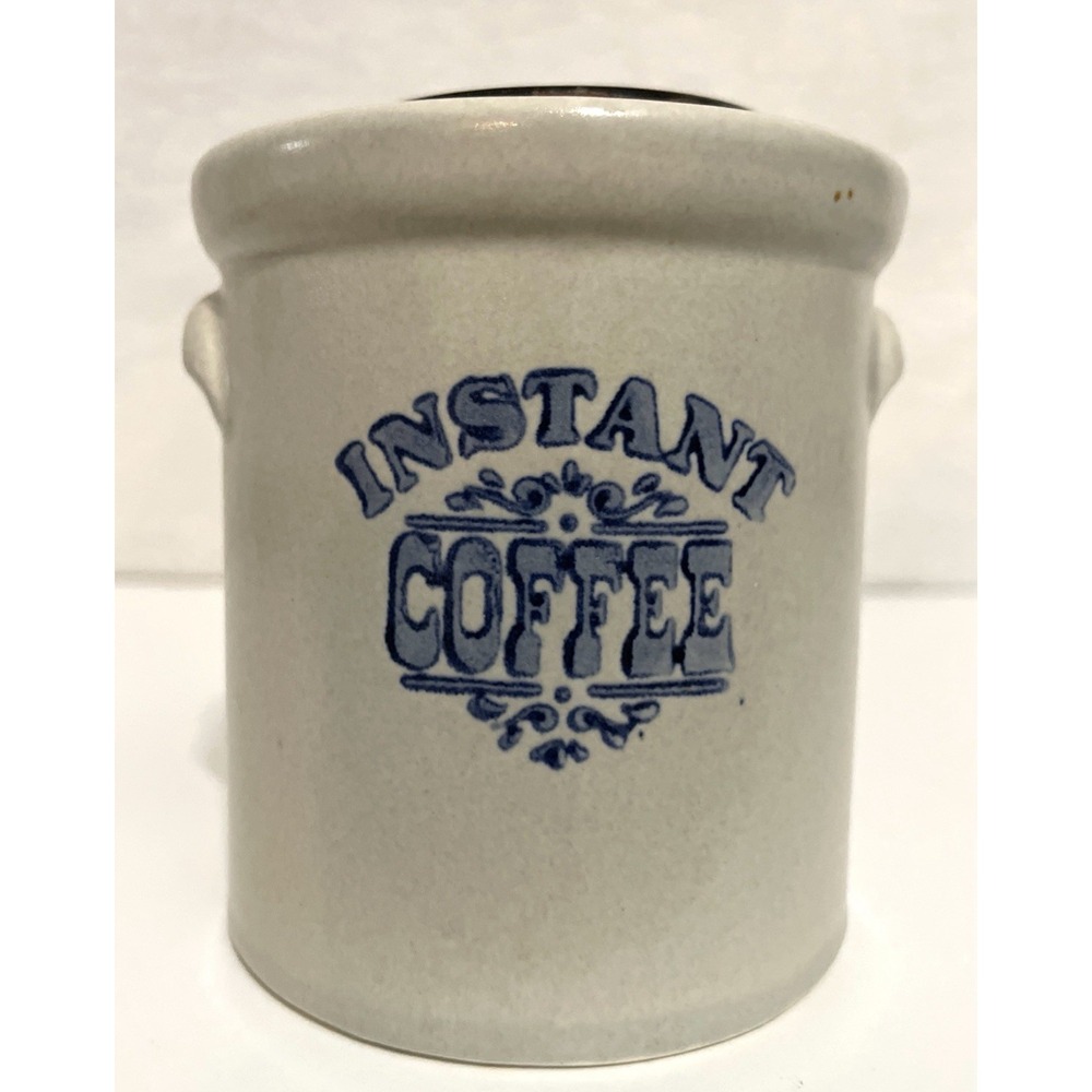 Vintage Pfaltzgraff Yorktown Instant Coffee Canister W/Lid Made In USA - Picture 2 of 7